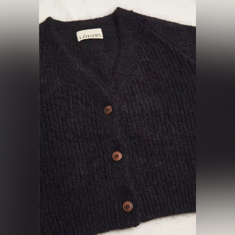 L’Envers Anna Merino Mohair Cardigan
